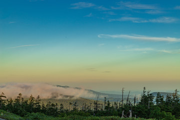 Hachimantai in the early summer morning