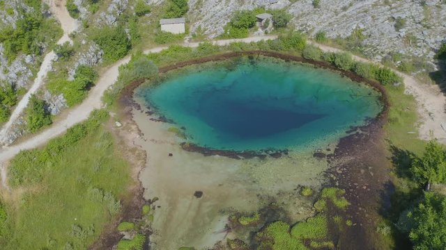 Source of the river Cetina, Croatia
