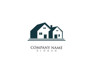 Fototapeta premium home logo and vector architectural,build