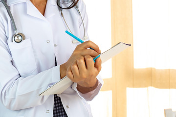 Doctor  Hand and Writing