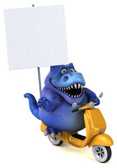 Fun Trex - 3D Illustration