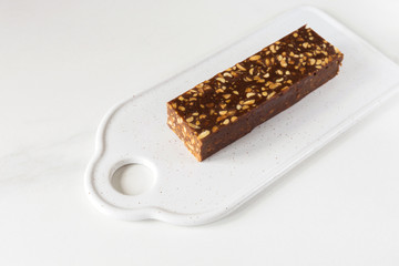 Turkish sweets sherbet with nuts. Ramadan. Vegetarian