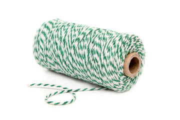 spool of twine green