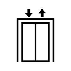 Lift vector icon illustration. For web or mobile.