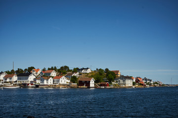 Fototapeta na wymiar Lyngør in Norwegen