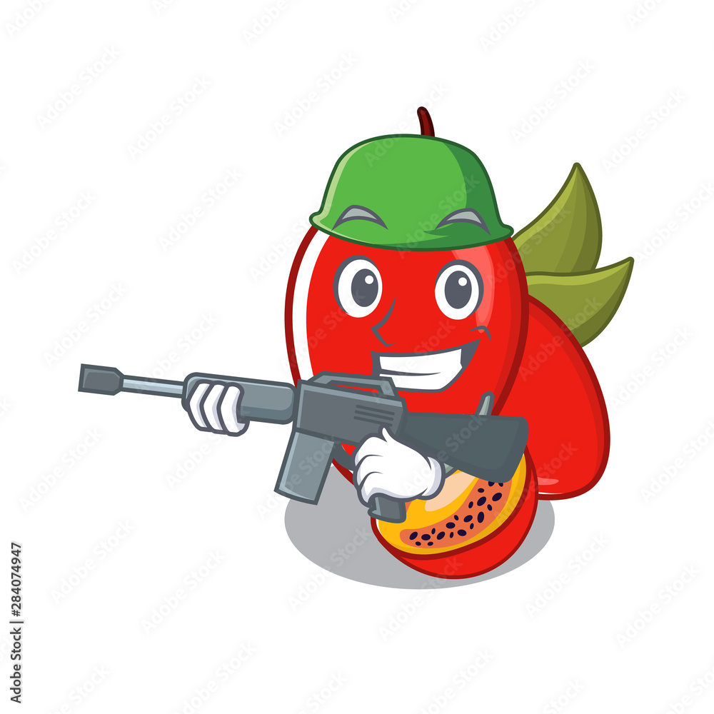 Sticker Army tamarillo betaceum in character fruit basket