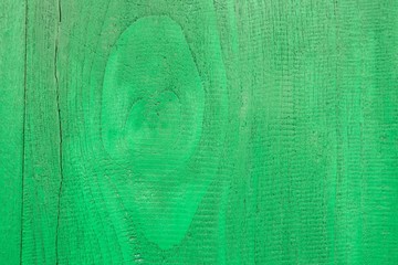 Abstract closeup green wooden texture background, blank green wood pattern background
