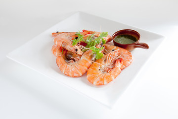 Baked shrimp