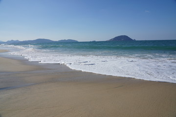 海と空と波の風景（福岡志賀島）