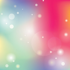 Airy blurred gradient mesh background. Art colorful smooth banner template