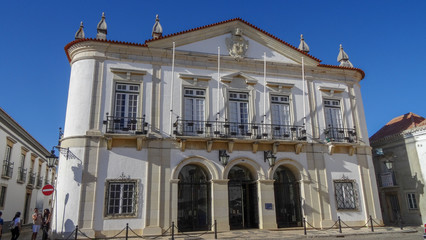 Faro city and natural park Ria Formosa in the south of Portugal