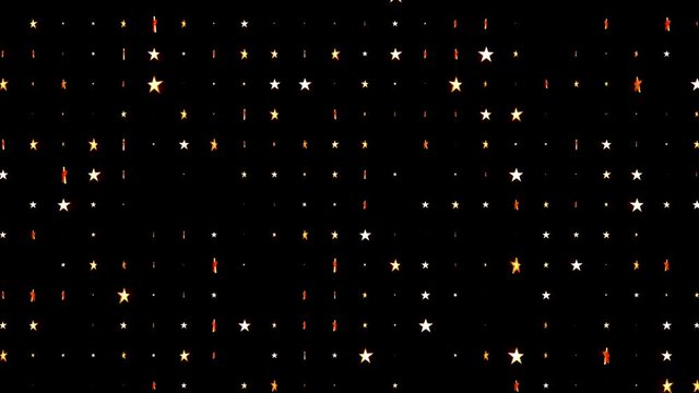 shiny glowing rotating stars wall animation background New quality universal motion dynamic animated colorful joyful holiday music 4k stock video footage