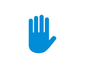 Hand icon, Vector illustration. symbol for web site Computer and mobile vector.