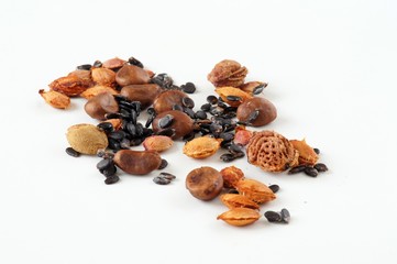 Obraz premium Semi secchi di frutta mista 