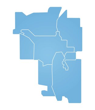 Map Of Calgary