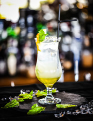 artisanal lemonade from fresh lemons, oranges & mint leaf