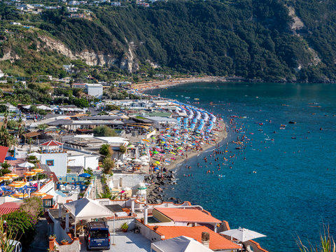 Strand von Citara auf der Insel Ischia