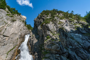 Simms-Wasserfall Klettersteig in Holzgau © mindscapephotos