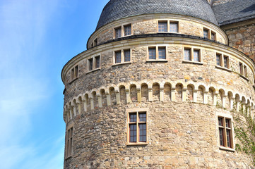 Fototapeta na wymiar Details of Erebro castle tower, Sweden