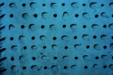 Cement plastered stone wall. Texture, design, background.