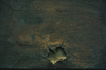 Cement plastered stone wall. Texture, design, background.