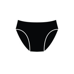 panties icon. underwear icon. vector