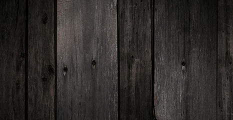 Fototapeta premium Dark wood texture for background. Wooden boards texture. 