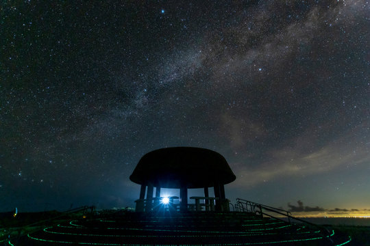 沖縄　粟国島の星空