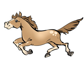 Fototapeta na wymiar illustration of a horse