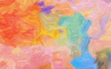 Abstract artwork aesthetic design with messy oil paint strokes, art design pattern in contemporary colorful style, fashion wall decor template print, beautiful modern texture backdrop