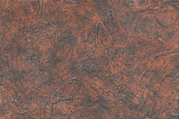 Oxidized material - environmental impact, metallic pattern