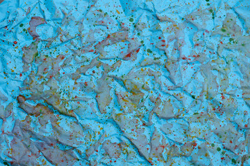 Crumpled paper texture floor background.