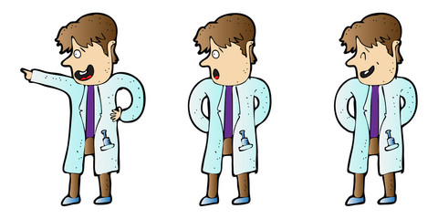Explainer doctor character design
