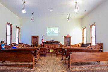 Tombstone Courthouse State Park - Courtroom