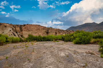 Paisajes de la zona de la rambla Seca