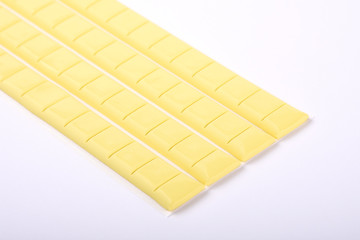 Sticky paste isolated on white background