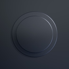 Beautiful, elegant background with a pedestal and a showcase. 3d illustration, 3d ..rendering.