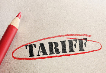 Tariff pencil circle