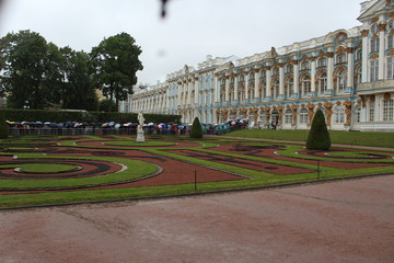 Old, Catherine Park in St. Petersburg. Russia