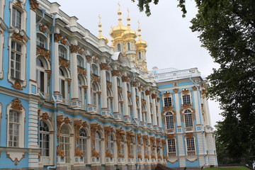 Old, Catherine Park in St. Petersburg. Russia