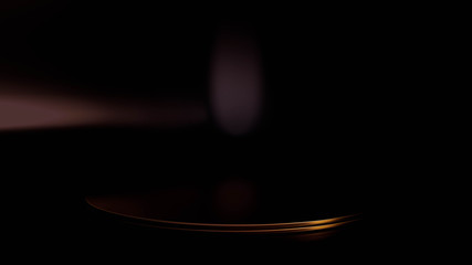 Beautiful, elegant background with a pedestal and a showcase. 3d illustration, 3d ..rendering.