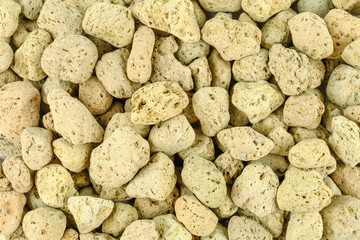 top view pumice stone surface background