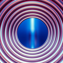 Beautiful, elegant background with a pedestal and a showcase. 3d illustration, 3d ..rendering.