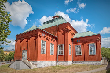 Karlskrona Admiralty Wooden Church Corner