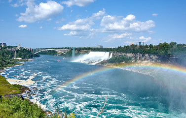 Niagara Falls on summer day