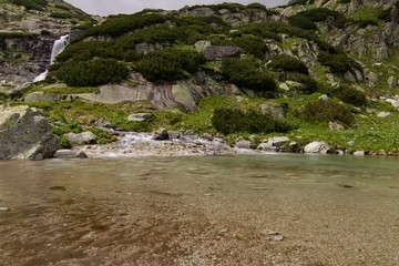 clear lake in the High Tatras