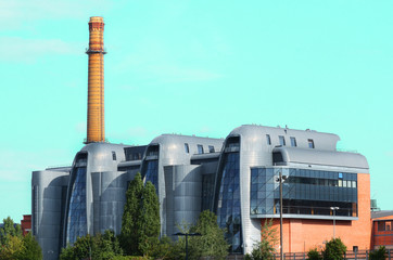Lodz, sightseeing in Poland, famous architecture, factory concept