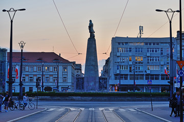 Plac Wolności, Łódź, Polska