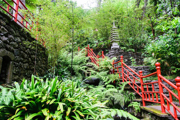 Colorful oriental Garden