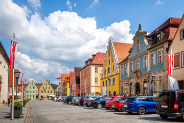 Fototapeta na wymiar Altstadt, Weissenburg in Bayern, Deutschland 